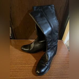 Black Leather Boots